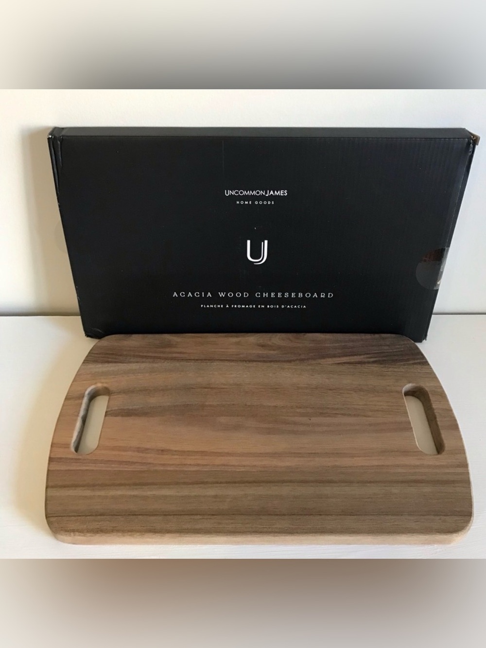 Uncommon James Acacia Wood Cheeseboard